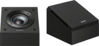 Front Zoom. Sony - 4" Dolby Atmos Enabled Elevation Speakers (Pair) - Black.
