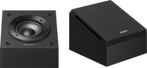 Sony - 4" Dolby Atmos Enabled Elevation Speakers (Pair) - Black - Front_Zoom