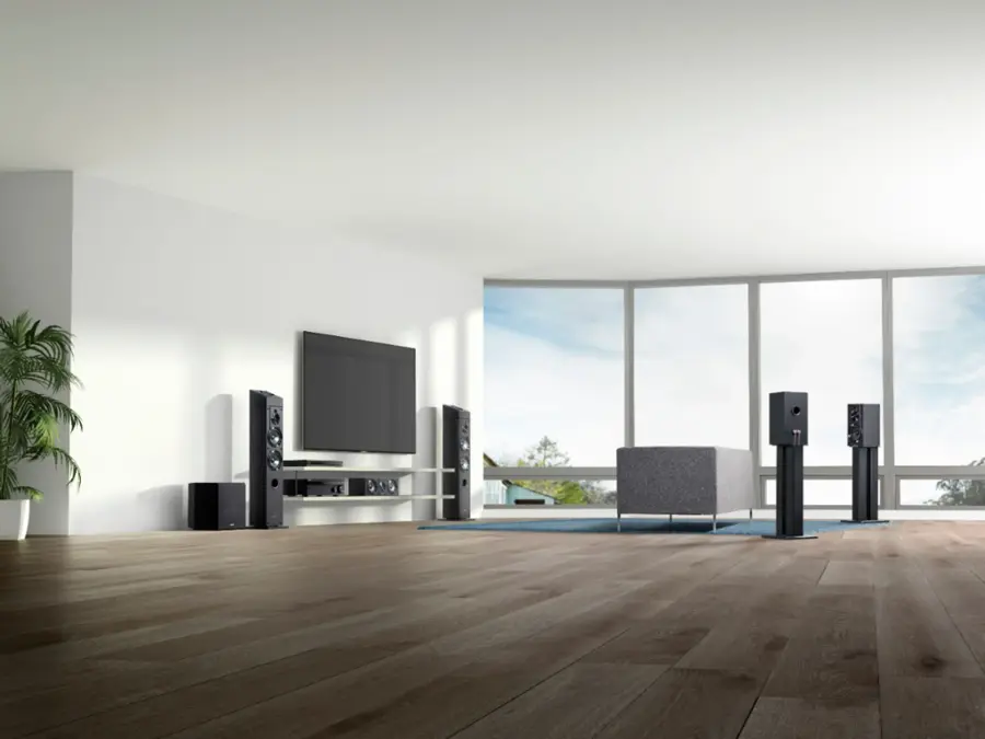 Alt View 15. Sony - 4" Dolby Atmos Enabled Elevation Speakers (Pair) - Black.