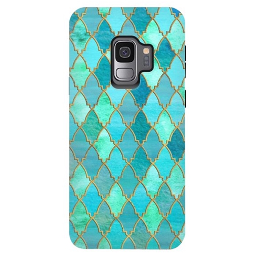 Best Buy: ArtsCase StrongFit Designers Teal Moroccan Shapes Pattern ...