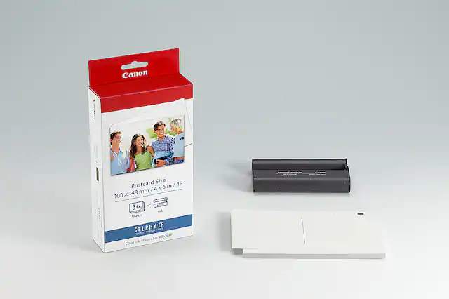 Front. Canon - KC-36IP Color Ink & Paper Set.