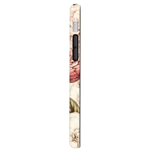 strongfit designers pink vintage camelia pattern case for apple iphone 7 plus and 8 plus - pink/brown strongfit designers pink vintage camelia pattern case for apple iphone 7 plus and 8 plus - pink/brown