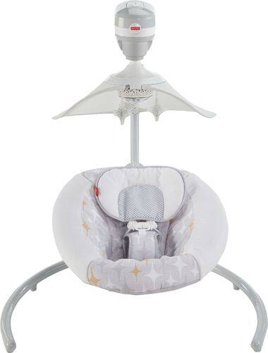 UPC 887961487008 product image for Fisher-Price - Starlight Revolve Swing with Smart Connect - White/Gray | upcitemdb.com