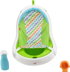 Fisher-Price - 4-in-1 Sling 'n Seat Tub - White/Green - Front_Zoom