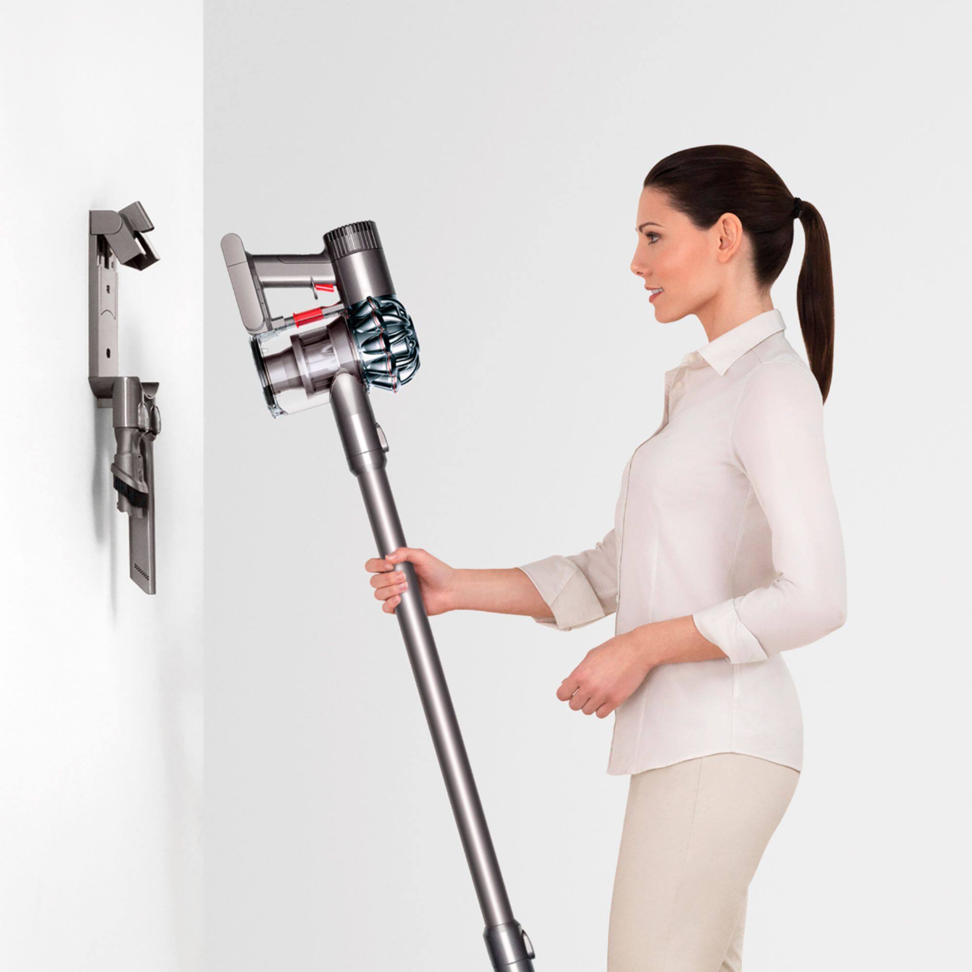 Alt View 13. Dyson - V6 Animal Cord-Free Stick Vacuum - Iron.