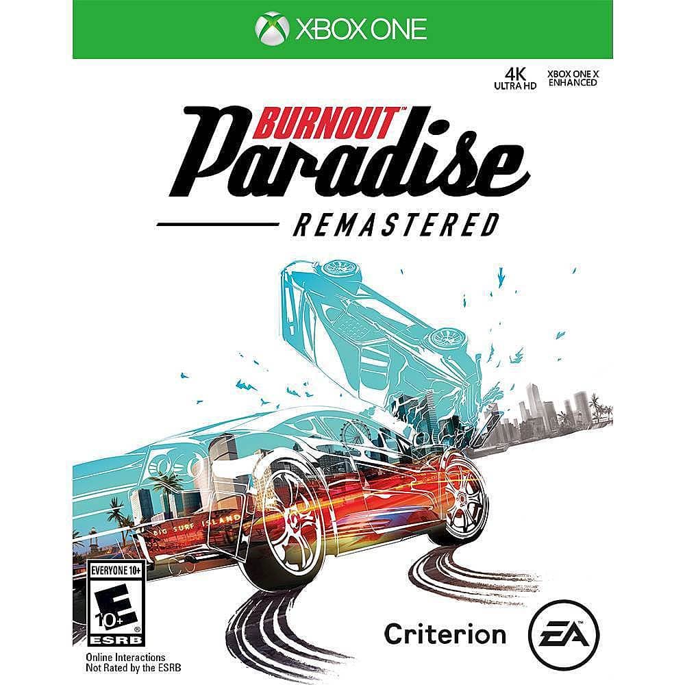 Front. Electronic Arts - Burnout Paradise Remastered.