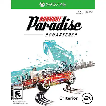 Front. Electronic Arts - Burnout Paradise Remastered. - E10+ (Everyone 10+)