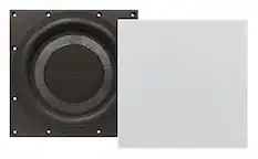 Front. Sonance - R10SUB - Reference 10" Passive In-Wall Subwoofer (Each) - Paintable White.