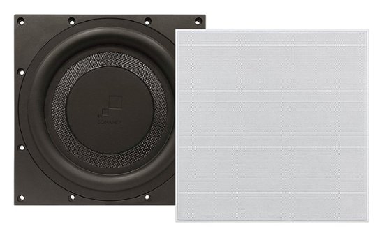 type bagage hud Sonance R10SUB Reference 10" Passive In-Wall Subwoofer (Each) Paintable  White 93354 - Best Buy
