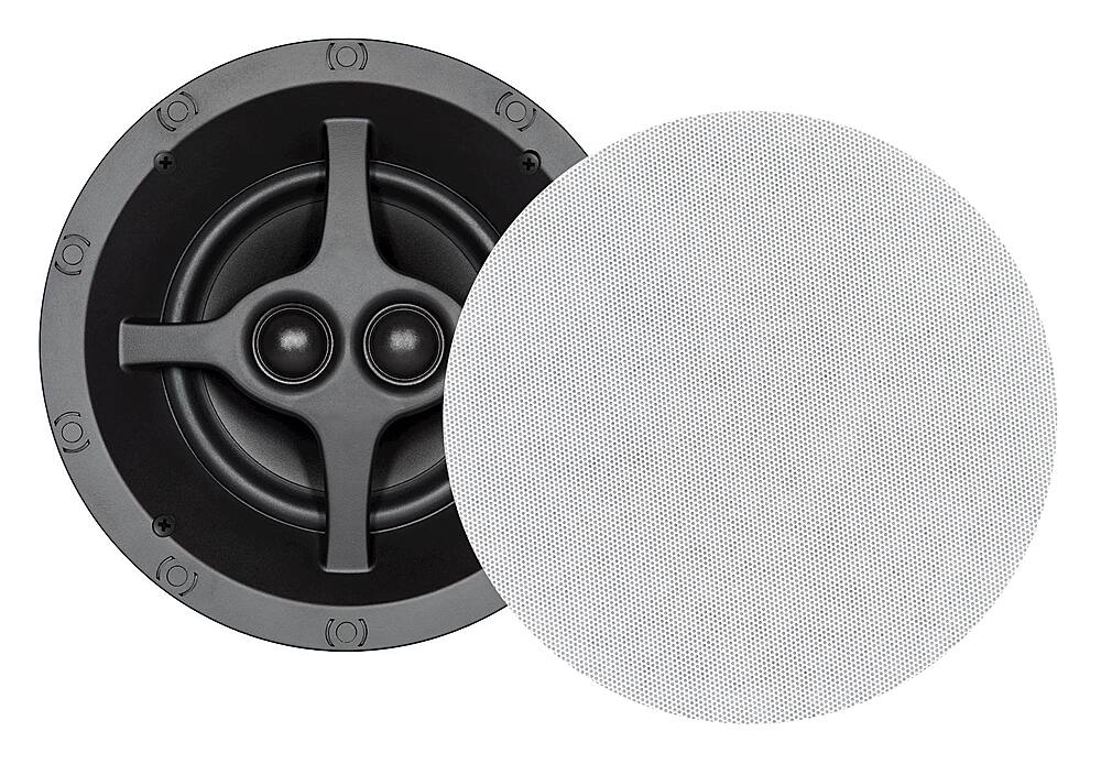 Sonance - C6R SST SINGLE SPEAKER - C Series 6-1/2" Single Stereo 2-Way In Ceiling Speaker (Each) - Paintable White