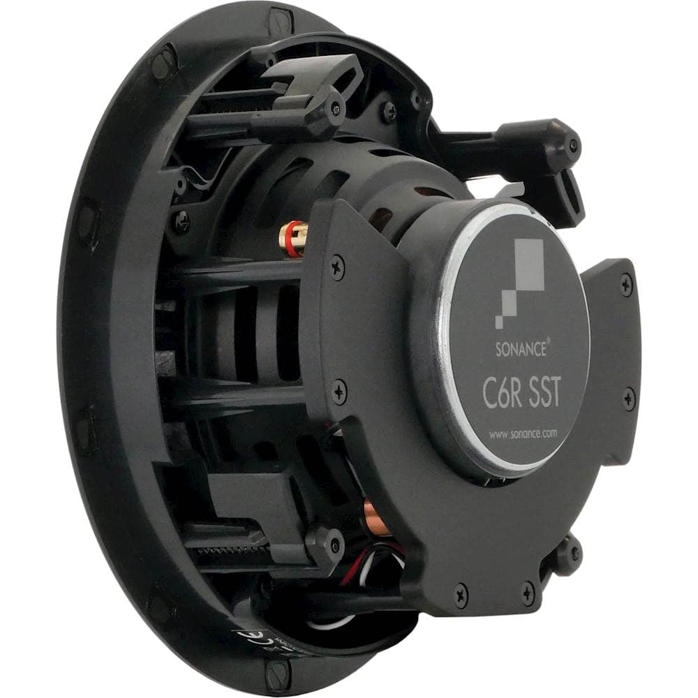 Alt View 12. Sonance - C6R SST SINGLE SPEAKER - C Series 6-1/2" Single Stereo 2-Way In-Ceiling Speaker (Each) - Paintable White.