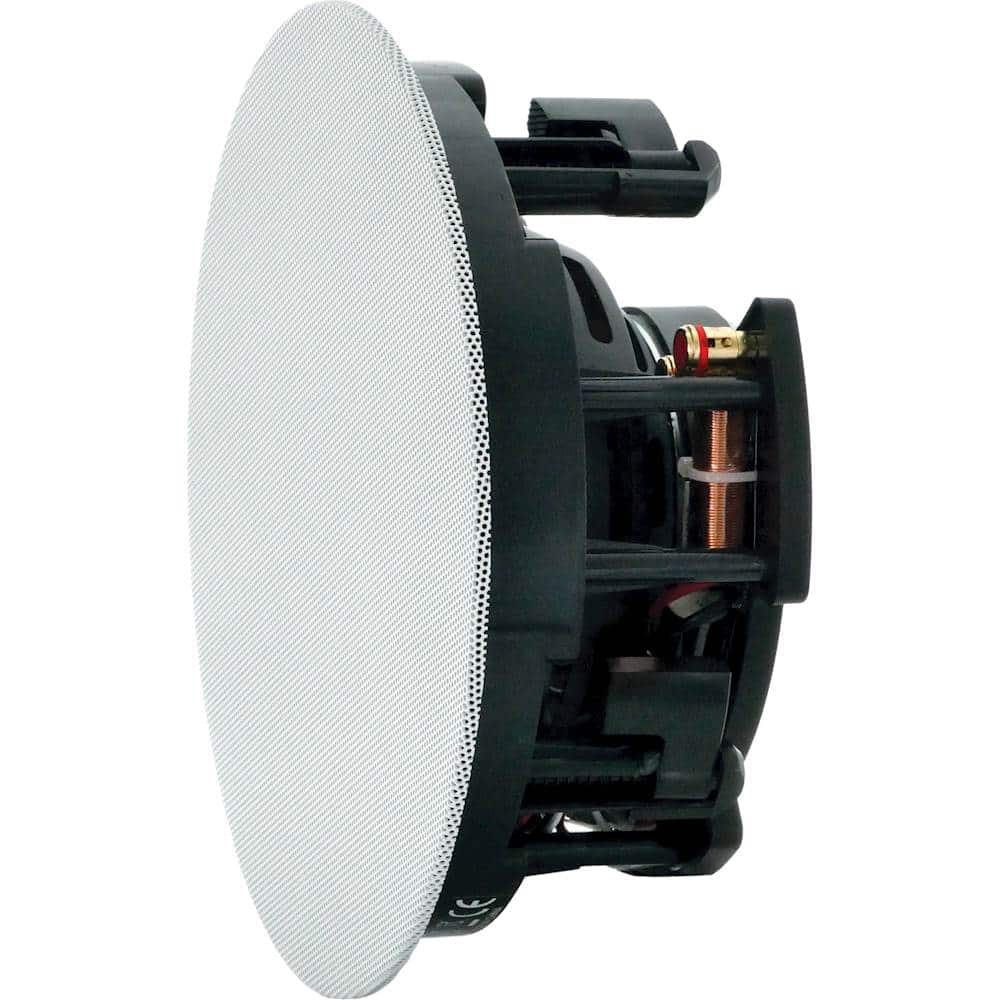 Alt View 13. Sonance - C6R SST SINGLE SPEAKER - C Series 6-1/2" Single Stereo 2-Way In-Ceiling Speaker (Each) - Paintable White.