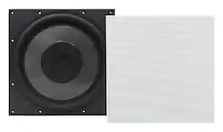 Sonance - R12SUB - Reference 12" Passive In Wall Subwoofer (Each) - Paintable White - Front_Zoom