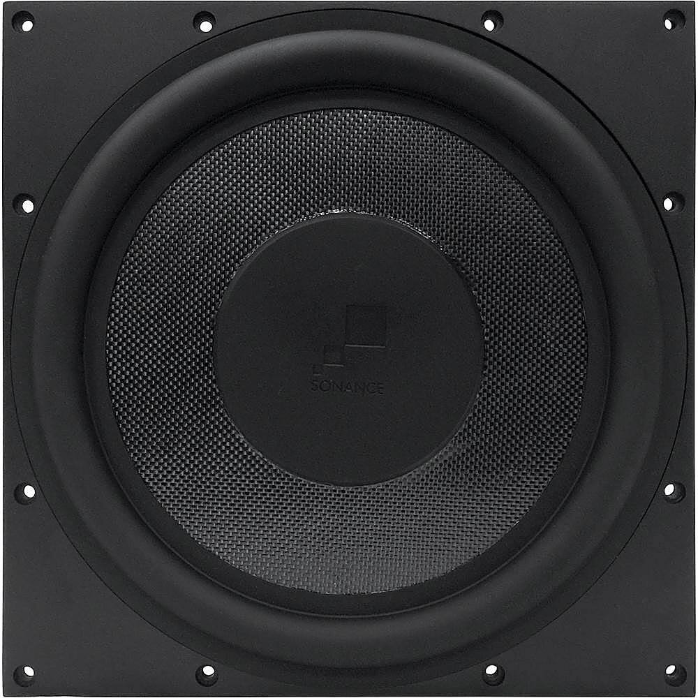 Angle. Sonance - R12SUB - Reference 12" Passive In-Wall Subwoofer (Each) - Paintable White.