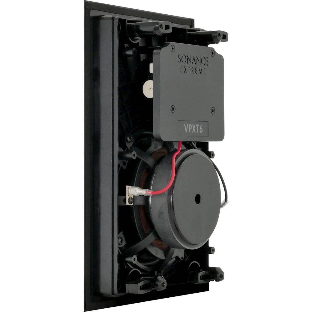 Alt View 11. Sonance - VPXT6 RECTANGLE - Visual Performance Extreme 6-1/2" 2-Way In-Wall Rectangle Speakers (Pair) - Paintable White.