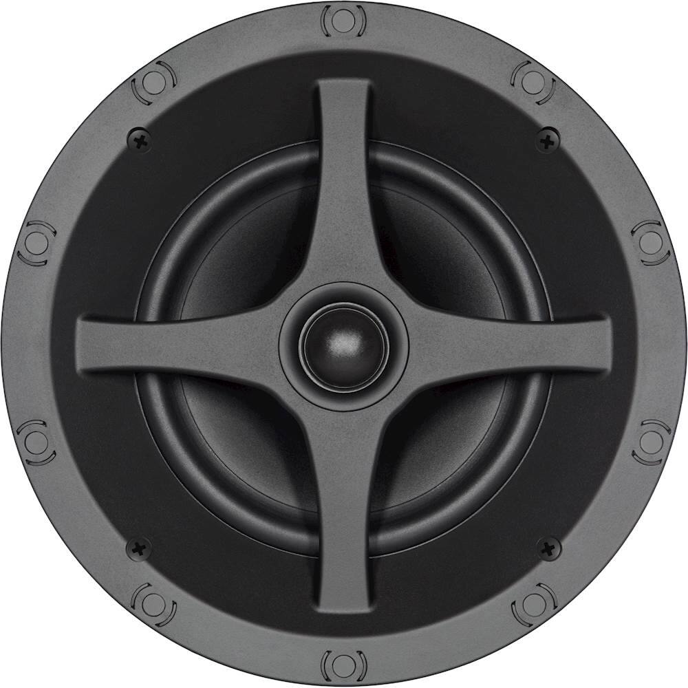 Angle. Sonance - C6R - C Series 6-1/2" 2-Way In-Ceiling Speakers (Pair) - Paintable White.