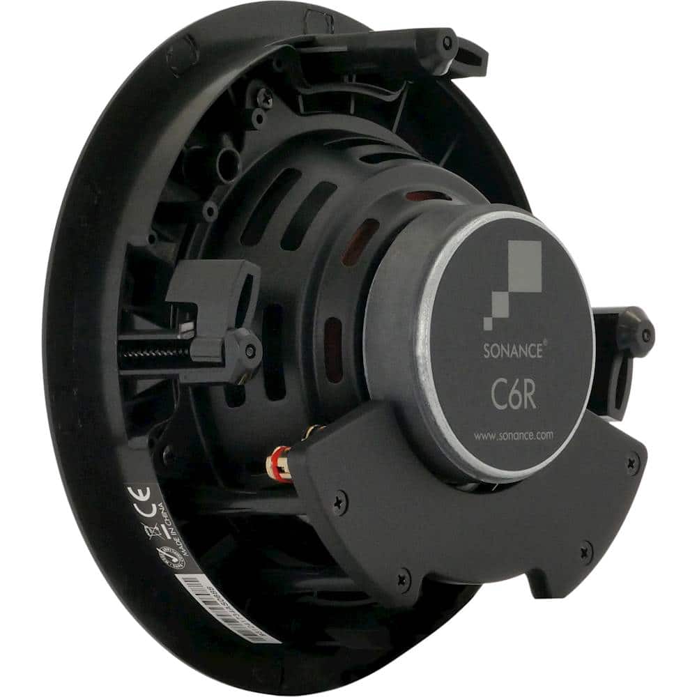 Alt View 11. Sonance - C6R - C Series 6-1/2" 2-Way In-Ceiling Speakers (Pair) - Paintable White.