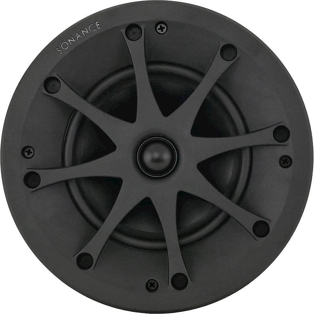 Angle. Sonance - VPXT6R - Visual Performance Extreme Outdoor 6-1/2" 2-Way In-Ceiling Speakers (Pair) - Paintable White.