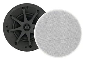 Sonance - VPXT6R SST SINGLE SPEAKER - Visual Performance Extreme 6-1/2" Single Stereo 2-Way In-Ceiling Outdoor Speaker (Each) - Paintable White - Front_Zoom