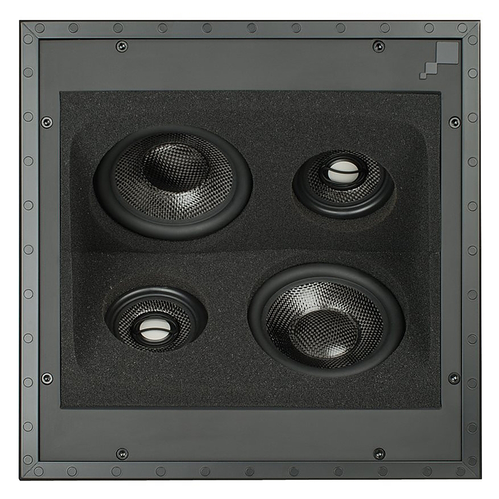 Angle View: Sonance - R1C SUR SINGLE SPEAKER - Reference  5-1/4" Surround 3-Way In-Ceiling Speaker (Each) - Paintable White