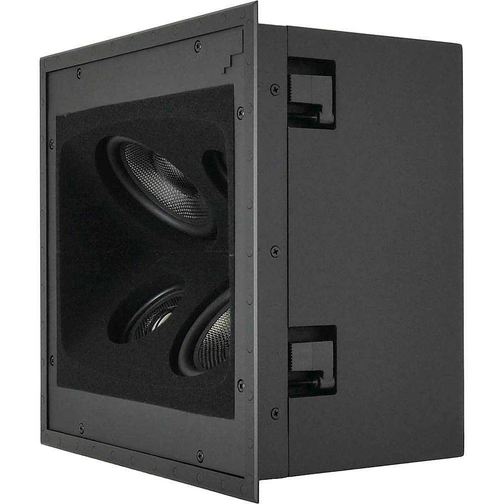 Left View: Sonance - R1C SUR SINGLE SPEAKER - Reference  5-1/4" Surround 3-Way In-Ceiling Speaker (Each) - Paintable White