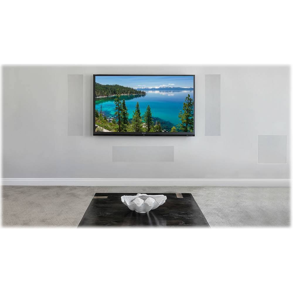 Alt View 13. Sonance - R2SUR SINGLE SPEAKER - Reference 5-1/4" 3-Way In-Wall Rectangle Speaker (Each) - Paintable White.