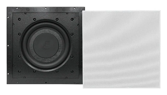 Front. Sonance - VPSUB - Visual Performance 10" Passive In-Wall Subwoofer (Each) - Paintable White.