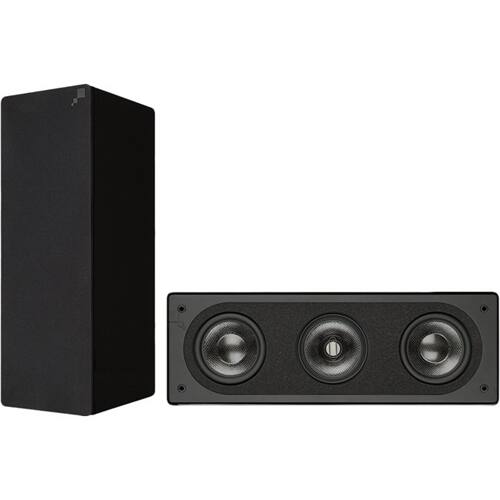 Alt View 13. Sonance - R1CAB SINGLE SPEAKER - Reference 5-1/4" 3-Way Cabinet Speaker (Each) - Black.