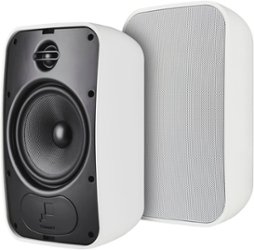 Sonance - MARINER 64 - Mariner 6-1/2" 2-Way Outdoor Surface Mount Speakers (Pair) - Paintable White - Front_Zoom