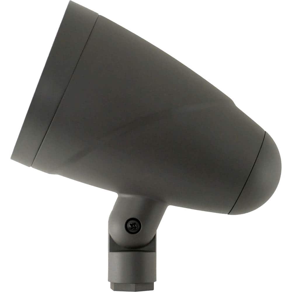 Left. Sonance - LS4T SAT - Landscape Series 4-1/2" 2-Way Outdoor Speaker (Each) - Dark Brown.