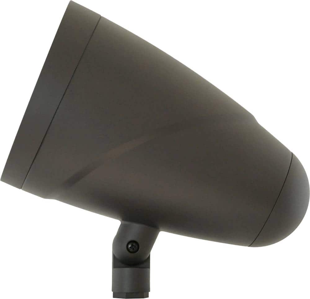 Left. Sonance - LS6T SAT - Landscape Series 6-1/2" 2-Way Outdoor Speaker (Each) - Dark Brown.