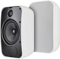 Sonance - MARINER 66 WHITE - Mariner Series 6-1/2" 2-Way Outdoor Surface Mount Speakers (Pair) - White - Front_Zoom