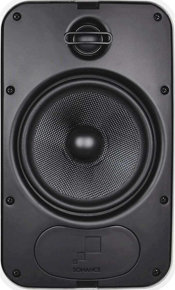 Sonance - Mariner 6-1/2" 2-Way Outdoor Speakers (Pair) - White