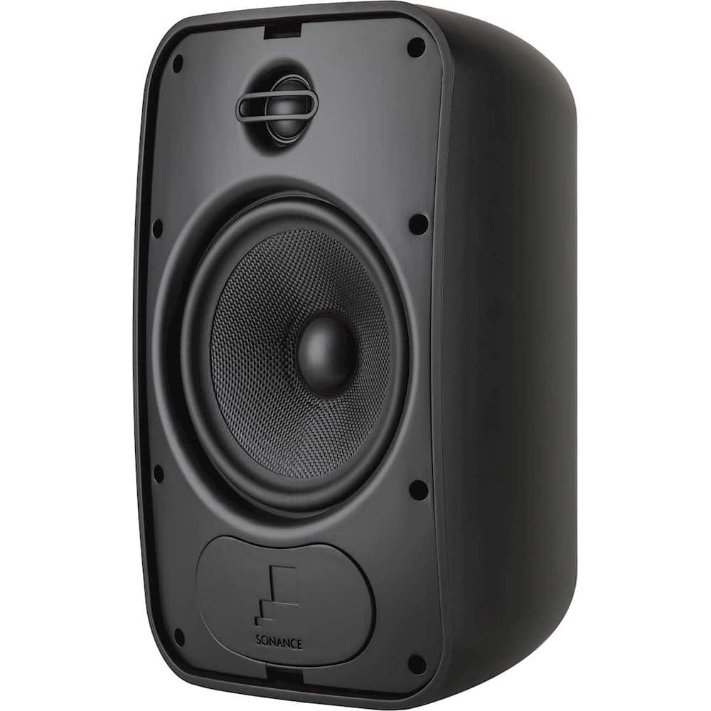Alt View 11. Sonance - MARINER 66 - Mariner Series 6-1/2" 2-Way Outdoor Surface Mount Speakers (Pair) - Black.
