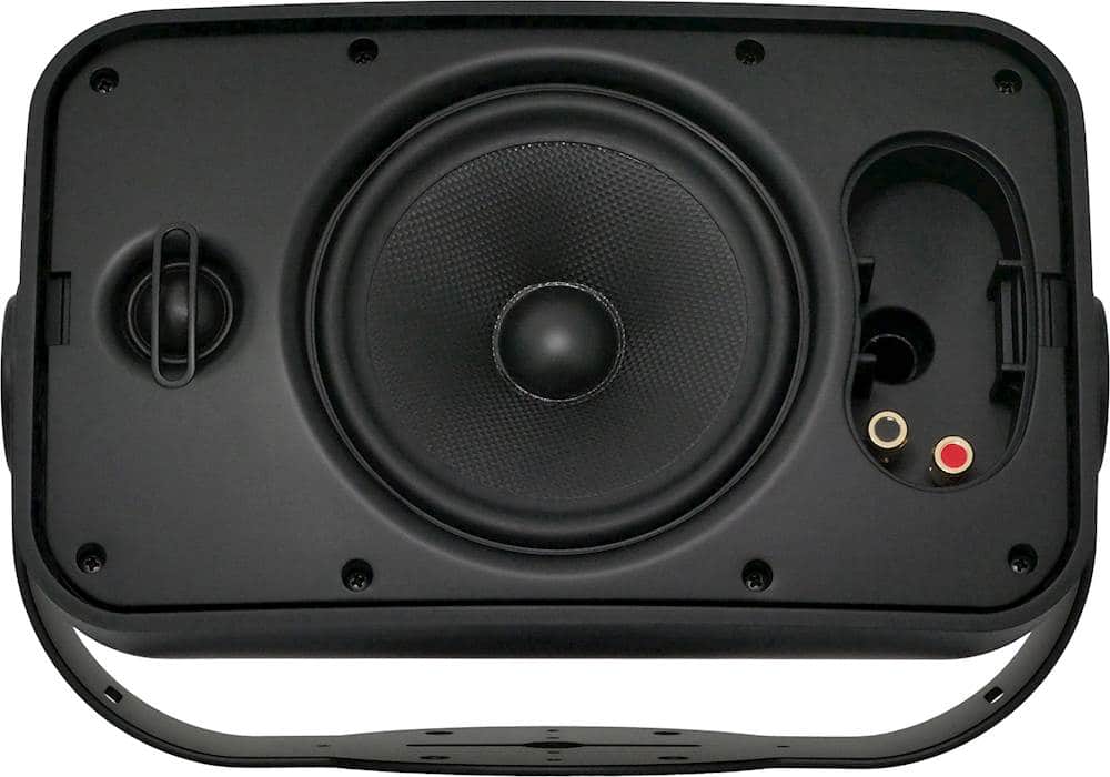 Alt View 14. Sonance - MARINER 66 - Mariner Series 6-1/2" 2-Way Outdoor Surface Mount Speakers (Pair) - Black.