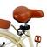 Alt View 8. Topteng - 24" Beach Cruiser Bike for Men/Women with Cup Holder, High Carbon Steel Frame, Dual Brakes, Rear Rack and Basket, Yellow - Yellow.