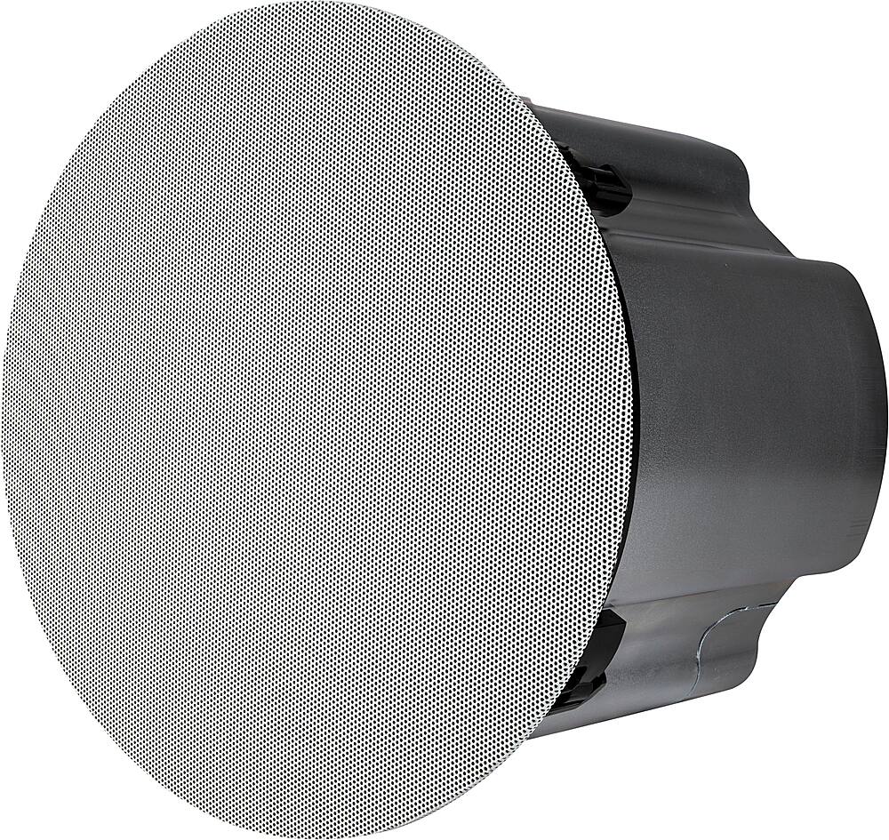 Left View: Sonance - Professional Series 8" In-Ceiling Woofer (Each) - Paintable White