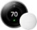 Front Zoom. Nest - 3rd Generation Learning Programmable Wi-Fi Thermostat with Temperature Sensor - Stainless Steel.