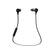 Front. NuForce - BE2 Wireless In-Ear Headphones - Black.
