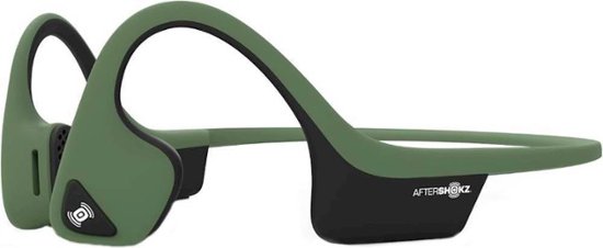 Aftershokz Air Wireless Bone Conduction Open Ear Headphones Forest