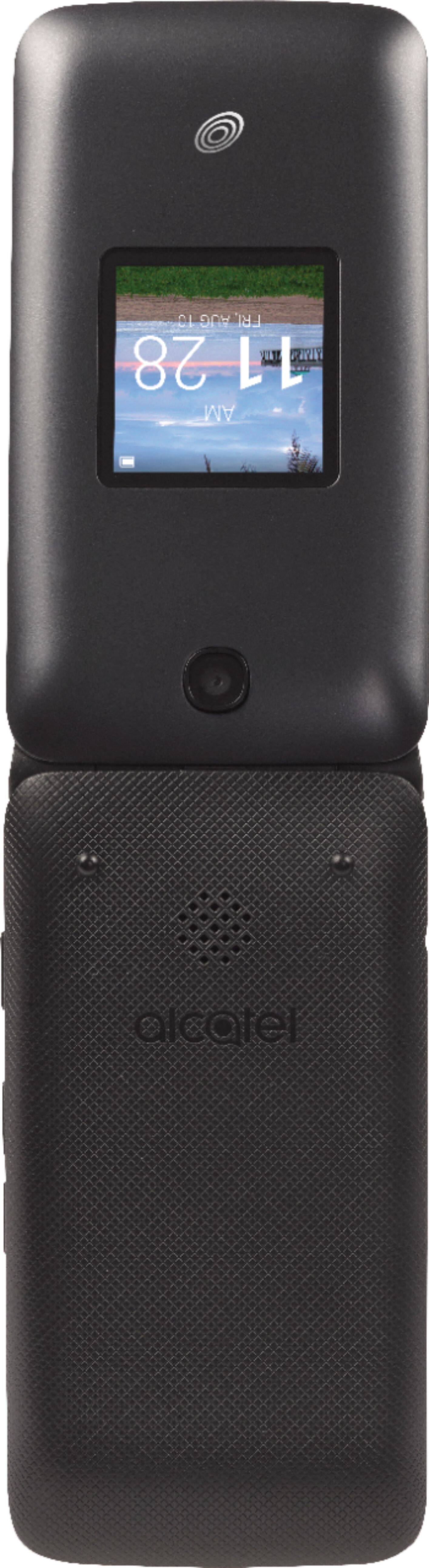 Back. Alcatel - MYFLIP A405DL - Gray.