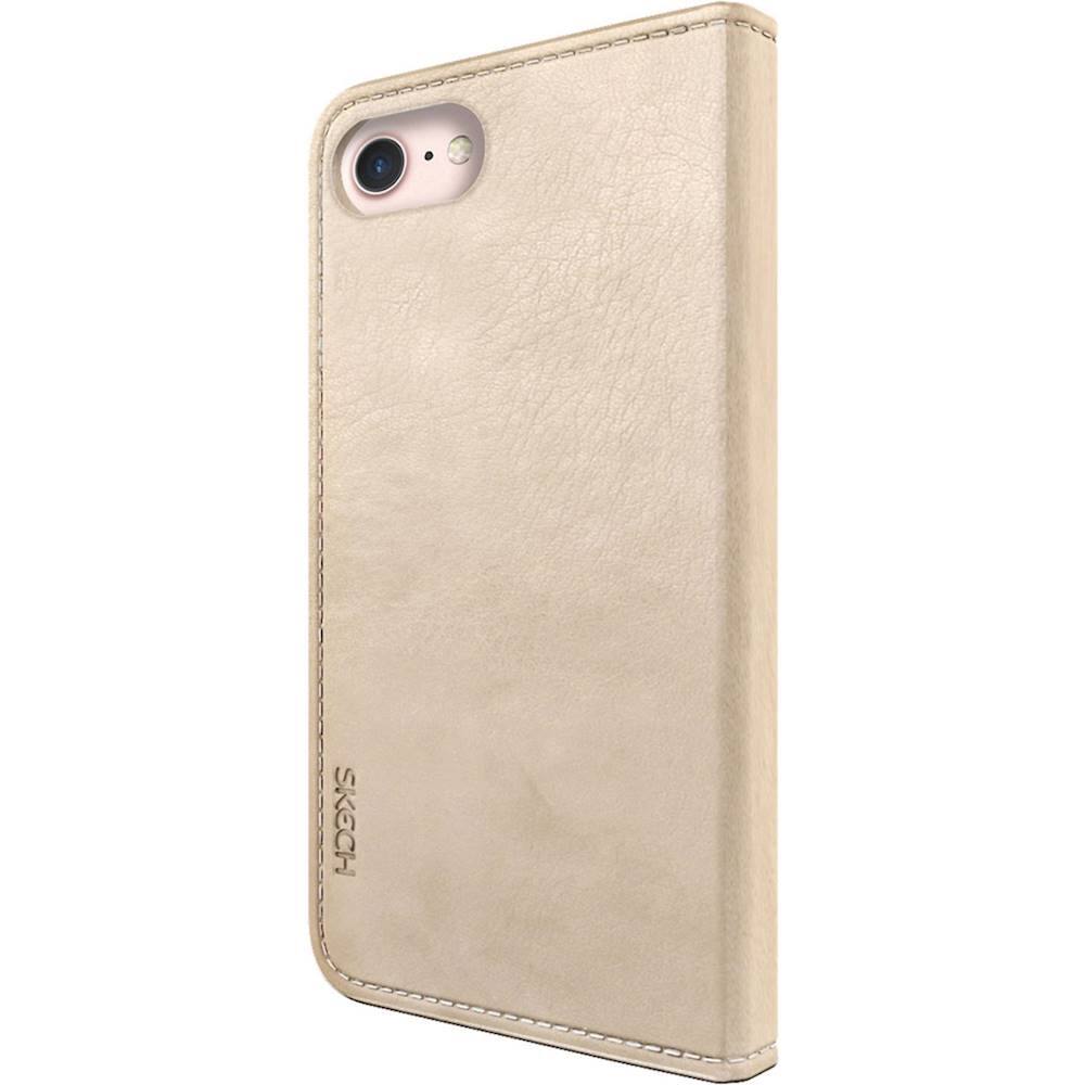 Alt View 13. Skech - Polo Book Wallet Case for Apple® iPhone® 6s, 7 and 8 - Champagne.