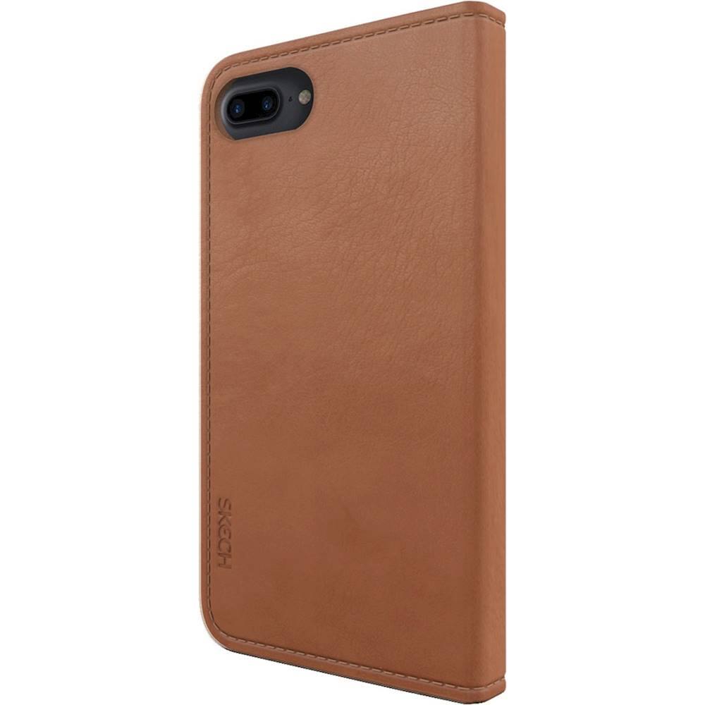 polo book wallet case for apple iphone 6s plus, 7 plus and 8 plus - brown polo book wallet case for apple iphone 6s plus, 7 plus and 8 plus - brown