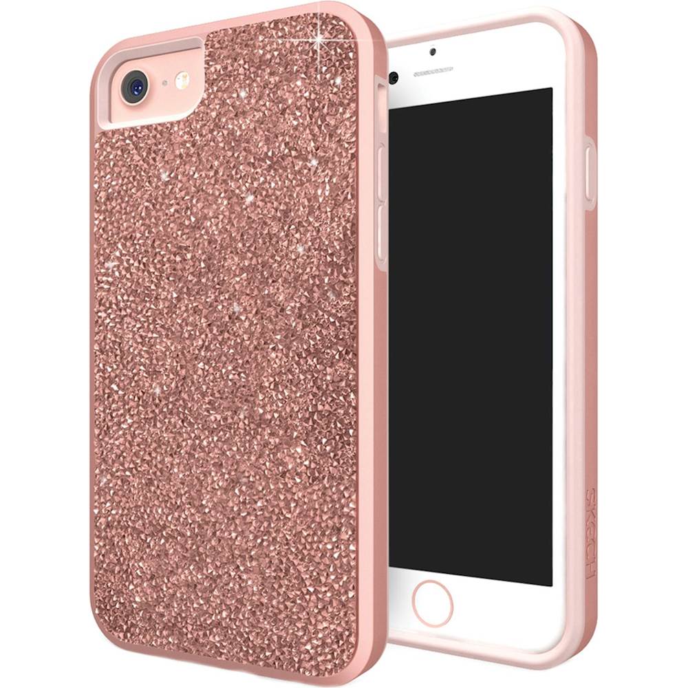 Best Buy: Skech Jewel Case for Apple® iPhone® 6s, 7 and 8 Rose Gold ...