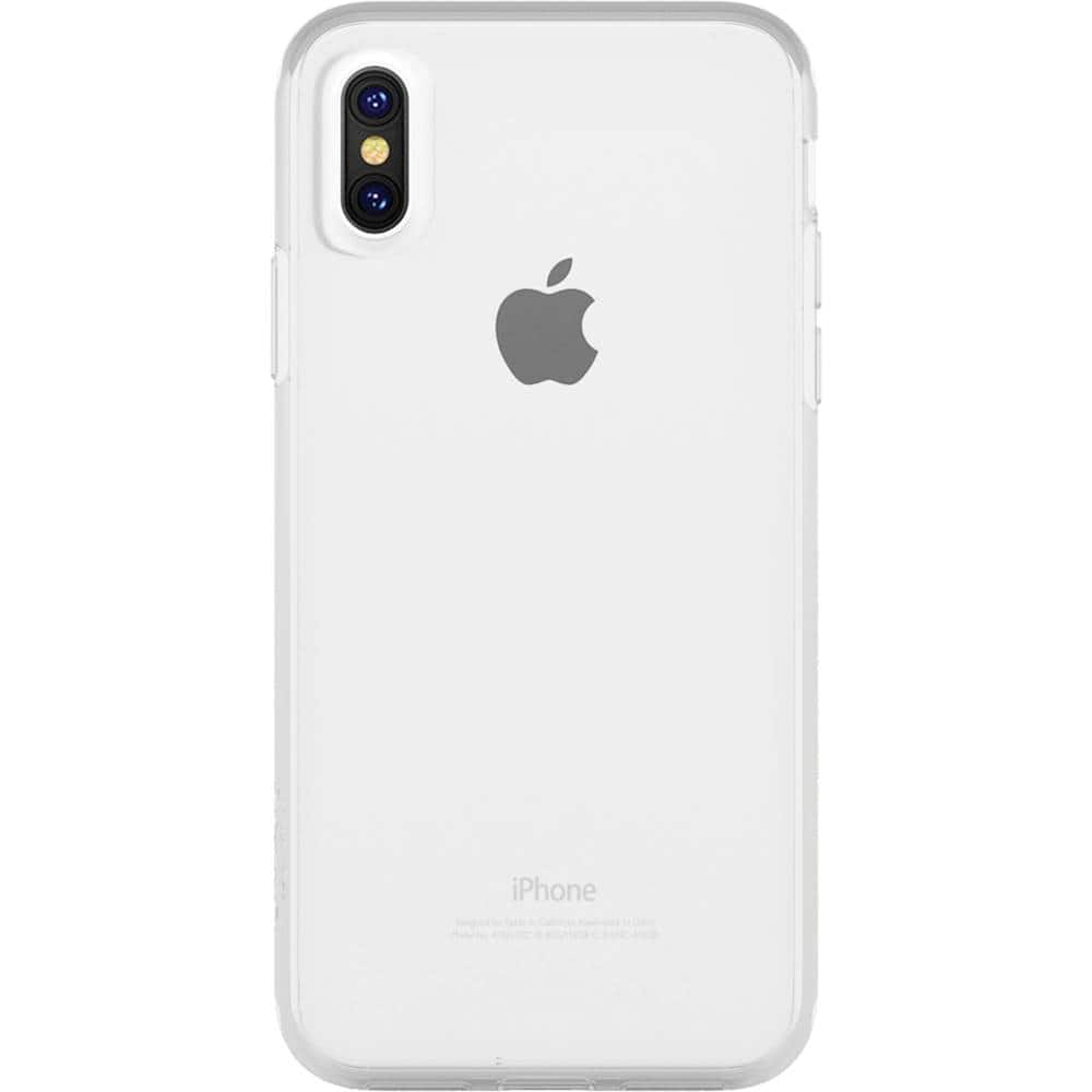 crystal case for apple iphone xs - clear