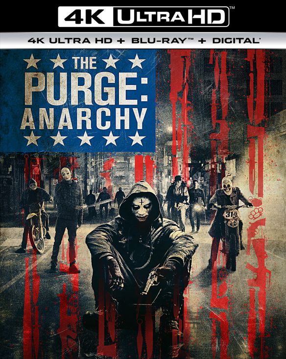 The Purge: Anarchy [4K Ultra HD Blu-ray/Blu-ray] [2014]