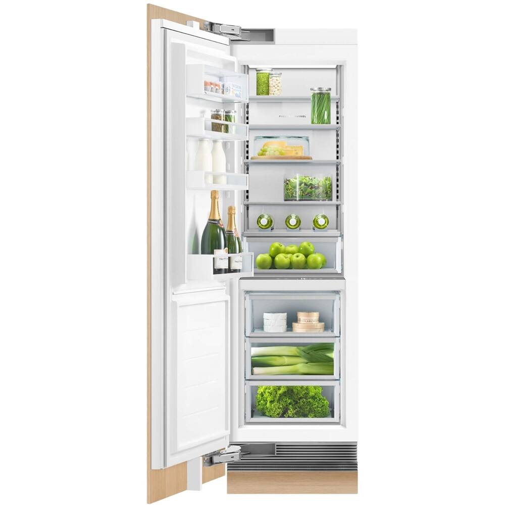 Alt View 12. Fisher & Paykel - ActiveSmart 12.4 Cu. Ft. Built-In Refrigerator - Custom Panel Ready.