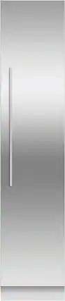 Front. Fisher & Paykel - ActiveSmart 7.8 Cu. Ft. Frost-Free Upright Freezer - Stainless Steel.