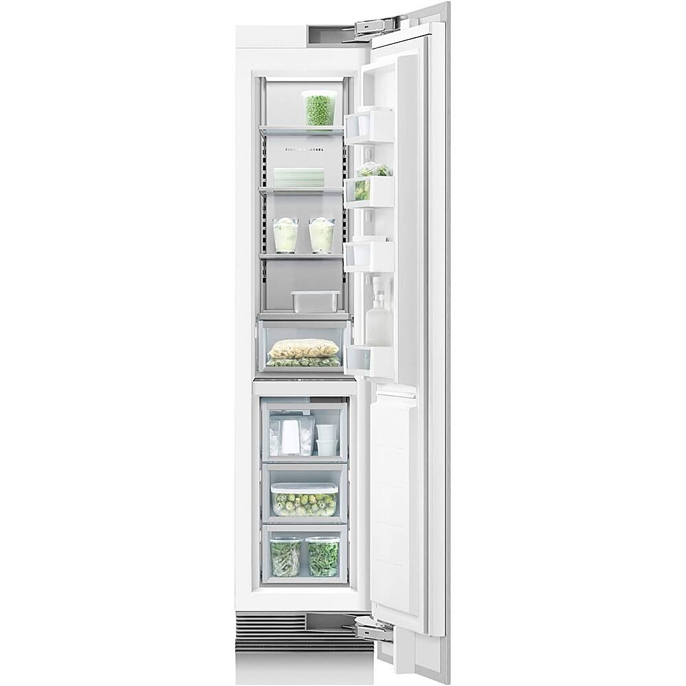 Alt View 12. Fisher & Paykel - ActiveSmart 7.8 Cu. Ft. Frost-Free Upright Freezer - Stainless Steel.