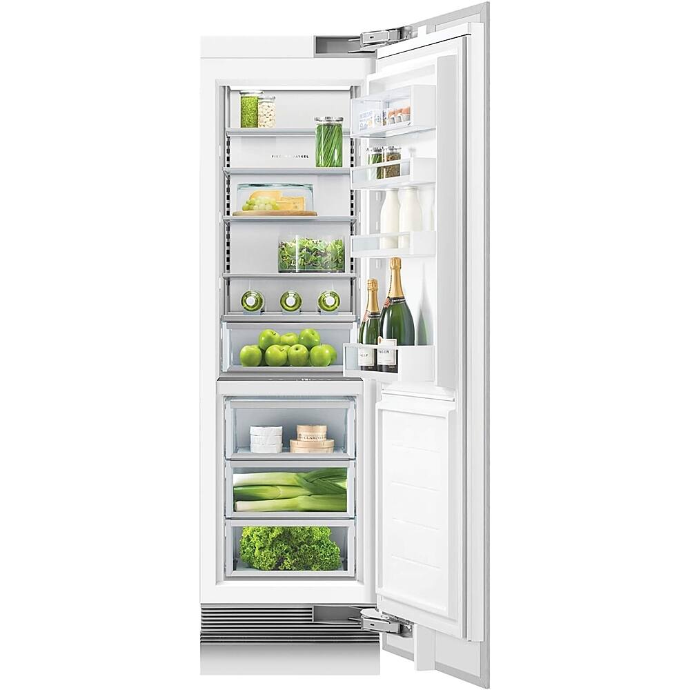 Alt View 12. Fisher & Paykel - ActiveSmart 12.4 Cu. Ft. Built-In Refrigerator - Custom Panel Ready.
